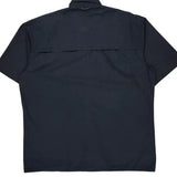 Dickies Short Sleeve Shirt - XL Navy Cotton Blend