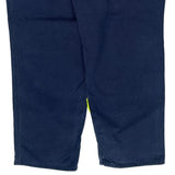 Carhartt Trousers - 36W 32L Navy Cotton Blend