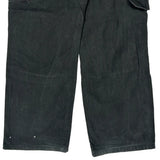 Dakota Grizzly Cargo Trousers - 32W 32L Black Cotton