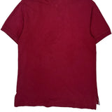 Tommy Hilfiger Polo Shirt - Large Red Cotton