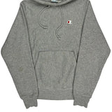 Reverse Weave Champion Hoodie - XS Gray Cotton Blend
