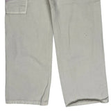 Dickies Carpenter Trousers - 30W 32L Cream Cotton