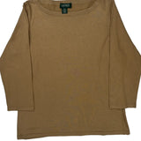 Ralph Lauren Sweater - No Size Beige Silk Blend
