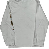 Age 3 Carhartt Graphic Long Sleeve T-Shirt - XS White Cotton