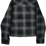 Carhartt Checked Overshirt - Small Black Cotton