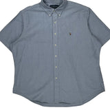 Ralph Lauren Short Sleeve Shirt - 2XL Blue Cotton