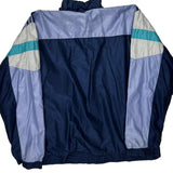Adidas Jacket - Large Blue Polyester