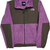 The North Face Fleece Jacket - Small Brown Polyester
