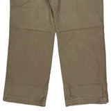 Unbranded Cargo Trousers - 34W 30L Khaki Cotton