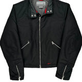 None Nike Bomber Jacket - Medium Black Polyester