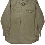Carhartt Tall Shirt - XL Beige Cotton