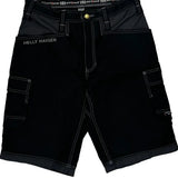 Helly Hansen Cargo Shorts - 32W 10L Black Cotton