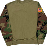 Iowa Hawkeyes Nike Camo Sweatshirt - Large Green Cotton