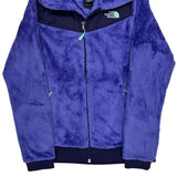 The North Face Fleece Jacket - XS Purple Polyester