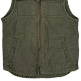 Wrangler Vest - Small Green Cotton