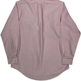 Ralph Lauren Striped Shirt - Medium Red Cotton