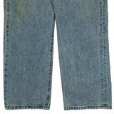 501 Levis Jeans - 36W 30L Light Wash Cotton