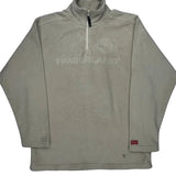Timberland 1/4 Zip Fleece - XL Cream Polyester