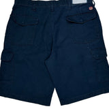 Red Kap Cargo Shorts - 34W 10L Navy Cotton