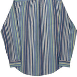 Ralph Lauren Striped Shirt - Medium Multicoloured Cotton