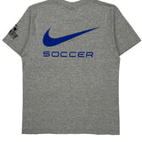 Kids Nike Real So Cal Soccer Club T-Shirt - Medium Gray Cotton
