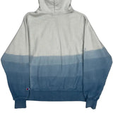 Reverse Weave Champion Hoodie - Small Blue Cotton