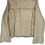 Point Zero Jacket - Medium Cream Suede