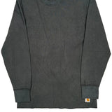 Force Carhartt Tall Long Sleeve T-Shirt - 2XL Gray Cotton