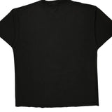 Single Stitch Cincinnati Bengals Starter T-Shirt - Large Black Cotton