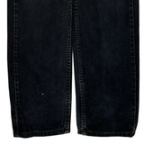 Levis 505 Jeans - 32W 30L Black Cotton