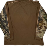 Bring Your Own Bones Buck Wear Graphic Long Sleeve T-Shirt - XL Brown Cotton