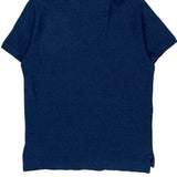 Polo By Ralph Lauren Slim Fit Polo Shirt - Large Blue Cotton