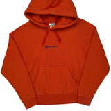 Reverse Weave Champion Hoodie - Medium Orange Cotton Blend