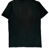 Single Stitch Detective Silhouette Fruit Of The Loom Graphic T-Shirt - XL Black Cotton