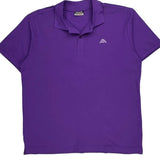 Kappa Polo Shirt - XL Purple Cotton