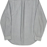 Ralph Lauren Checked Shirt - Large White Cotton