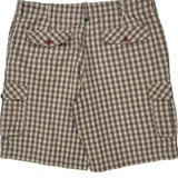 Timberland Checked Cargo Shorts - 36W 11L Multicoloured Cotton