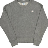 Reverse Weave Champion Sweatshirt - XS Gray Cotton