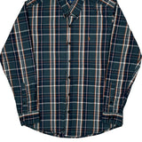 Ralph Lauren Checked Shirt - XL Blue Cotton