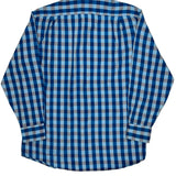 Tommy Hilfiger Checked Shirt - Medium Blue Cotton