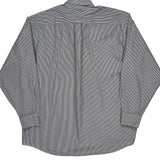 Tommy Hilfiger Striped Shirt - Large Blue Cotton