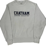 Reverse Weave Champion Chatham Cross Country Sweatshirt - Medium White Cotton