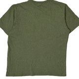 Carhartt T-Shirt - Large Green Cotton