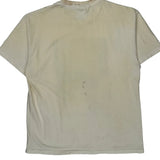 Single Stitch Wild Earth Hanes Graphic T-Shirt - Large Blue Cotton