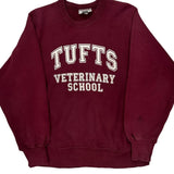 Lee College Sweatshirt - Medium Burgundy Cotton