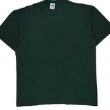 Quality Glass Ashcroft Bulletin T-Shirt - Large Green Cotton