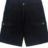 True Religion Cargo Shorts - 34W 11L Black Cotton