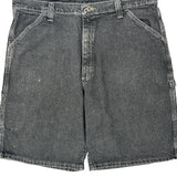 Wrangler Carpenter Shorts - 38W 10L Gray Cotton