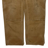 Carhartt Double Knee Carpenter Trousers - 31W 31L Brown Cotton
