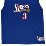 Philadelphia 76Ers Champion Nba Jersey - XL Blue Polyester